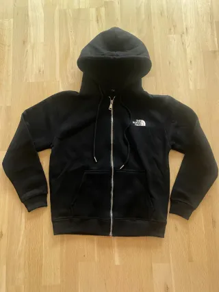 Sudadera Negra con cremallera talla S