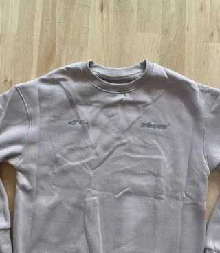 Sudadera beige unisex talla S