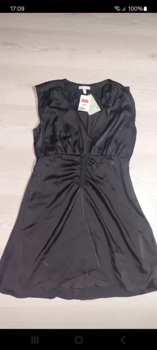 Vestido negro H&M Talla M