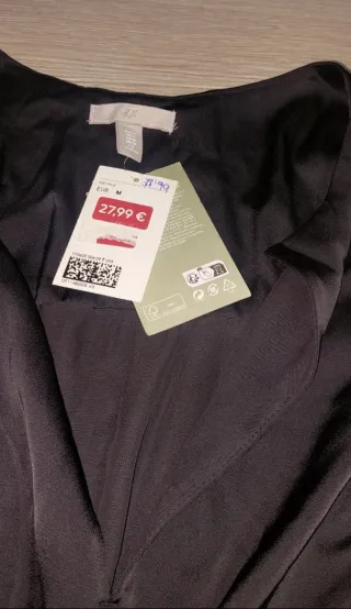 Vestido negro H&M Talla M