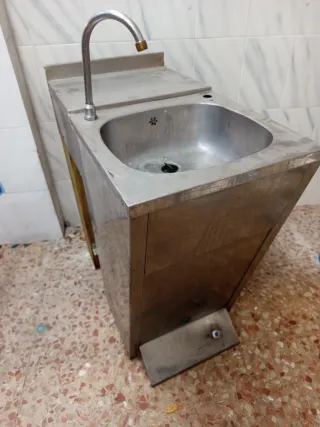 Lavamanos de acero inoxidable