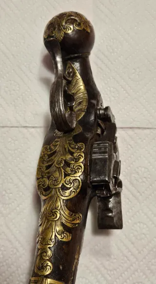 Pistola Antigua S. XVII Ripoll Coleccionismo