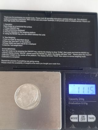 Moneda 5 Marcos Alemanes 1975 Friedrich Ebert