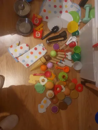 Cocinita de madera Lidl con luces y sonidos