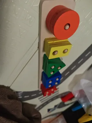 Juguete educativo de madera