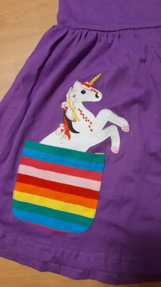 Due vestitini gemelle/sorelle viola