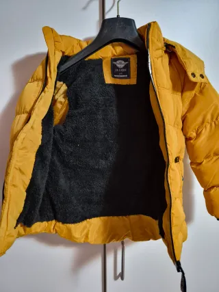 Giubbotto bambino giallo imbottito tg 24 mesi