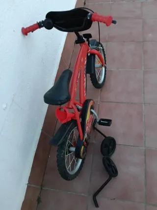 Bicicleta infantil Rayo McQueen