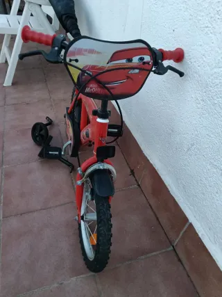 Bicicleta infantil Rayo McQueen