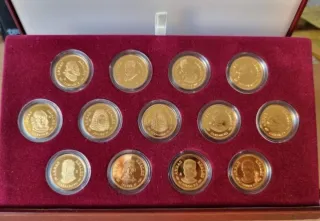 Arras reales Plata 925 bañada en Oro 24k