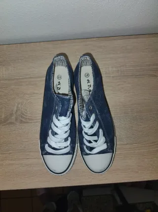 Scarpe da ginnastica uomo blu e bianche
