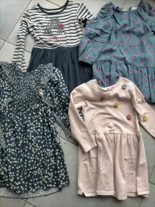 Lote vestidos niña 4-5 años