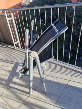 Silla de terraza plegable