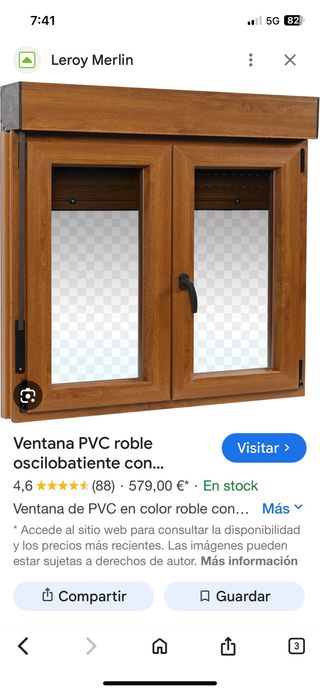 Ventana PVC VEKA