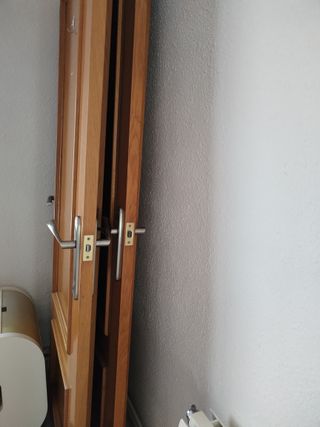 Puertas rústicas madera roble interior