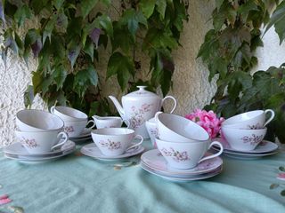 Servizio Tè Durken Porcellana 9 Persone