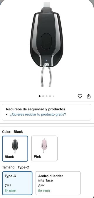 Cargador llavero para Iphone - MUY BUEN ESTADO