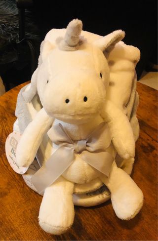 Conjunto Bebé: Manta y Peluche