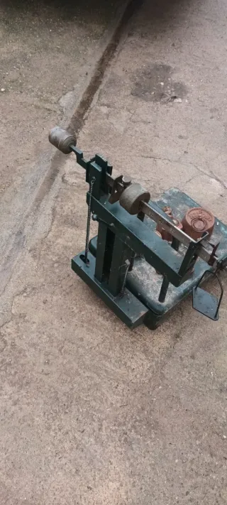 Báscula industrial antigua