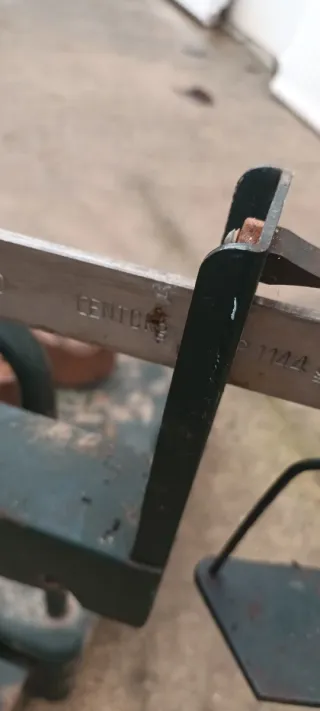 Báscula industrial antigua