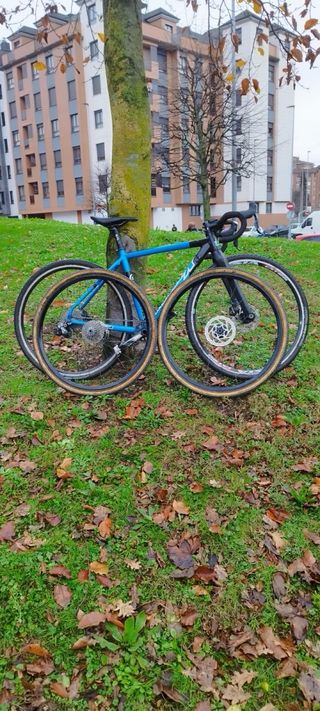 Bicicleta Kinesis Race Ciclocross/Gravel Azul