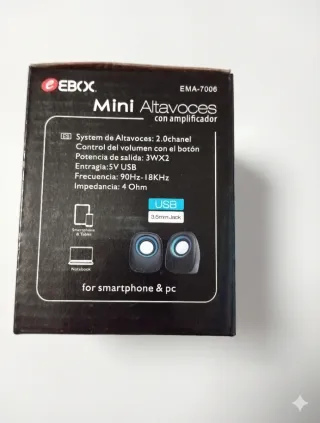 Altavoces para ordenador USB