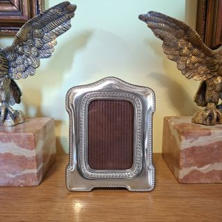 Cornice Portafoto Argento 925 anni 70 x foto 7x9