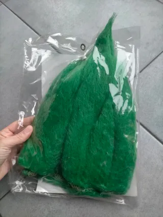 Gorro peluca Changlong verde