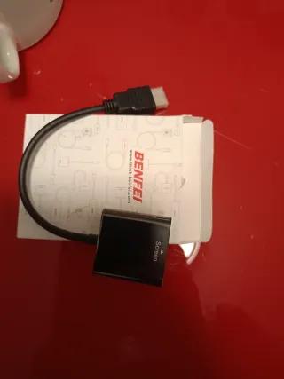 Adaptador BENFEI RGB a HDMI Negro