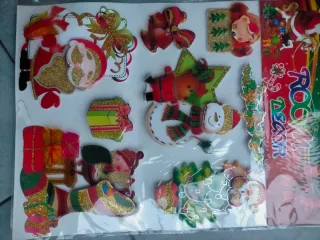 Pegatinas Navidad Adornos Navideños