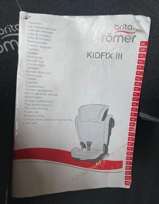Britax Romer KIDFIX III S Silla Coche