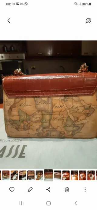 Borsa Alviero Martini Beige/Marrone