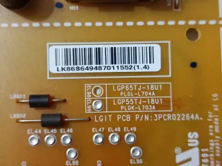 Fuente  LG EAX67865201(1.6) LGP55TJ-18U1
