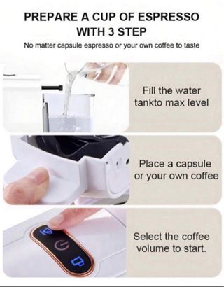 Cafetera 4 en 1 1450W