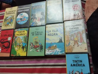 Película VHS Tintín en Español
