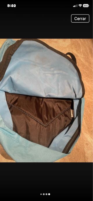 Mochila Dunlop Azul Turquesa Nueva