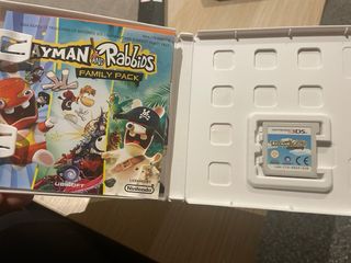 2 Juegos 3DS: Yoshi's Island y Rayman + 1caja
