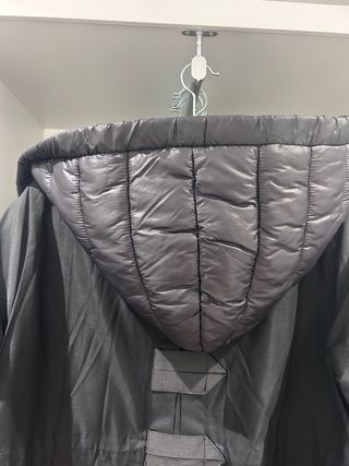 MONTE CERVINO Gabardina Plumífero Negro