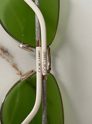 Gafas de Sol Jimmy Choo Verde Manzana