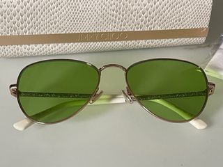Gafas de Sol Jimmy Choo Verde Manzana