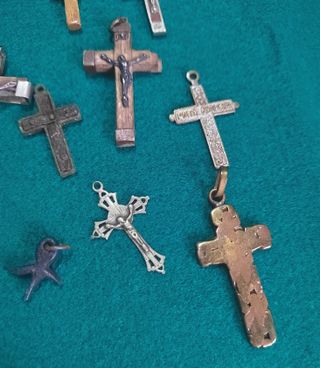 Lote 15 Cruces / Crucifijos Varios