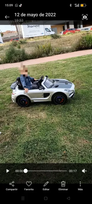 Coche eléctrico Mercedes