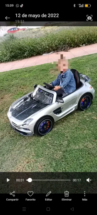 Coche eléctrico Mercedes