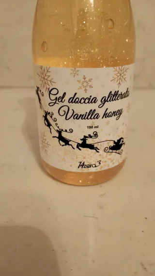 Gel doccia glitterato vanilla honey