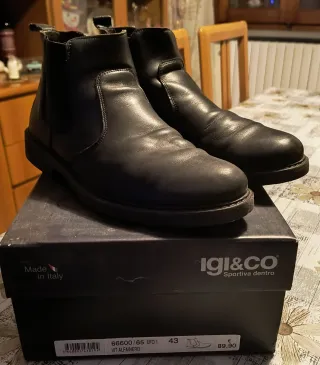 Stivaletti Chelsea Neri Uomo