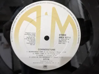 Vinilo Styx Cornerstone