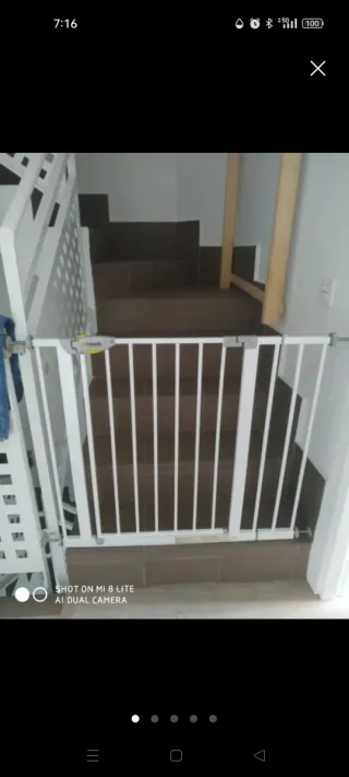 2 Barrera Seguridad Niños + Extensión 14cm (2unid)