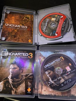 Uncharted 2 y 3 PS3 (Edición Juego del Año)
