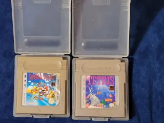 Juegos Game Boy: Super Mario Land y Tetris