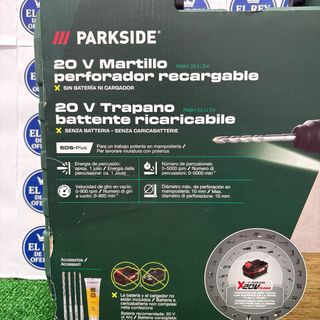 Parkside 20V Martillo Perforador + Batería20V/2ah